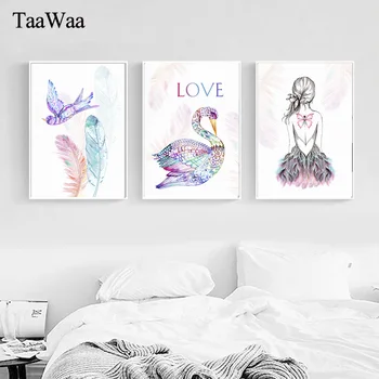 Flamingo Feather Posters Love Wall Art Canvas Prints Bird Nordic Abstract Painting Butterfly Girl Decorative Picture for Bedroom
Flamingo Feather Posters Love Wall Art Canvas Prints Bird Nordic Abstract Painting Butterfly Girl Decorative Picture for Bedroom