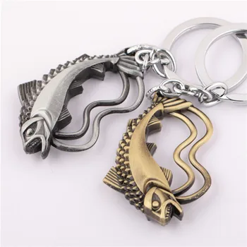 Wholesale 12pcs/lot Game of Thrones Tully Family crests Keychain Metal Alloy Fish Pendant Chaveiro Key Ring Size 5.5*3.5cm
Wholesale 12pcs/lot Game of Thrones Tully Family crests Keychain Metal Alloy Fish Pendant Chaveiro Key Ring Size 5.5*3.5cm