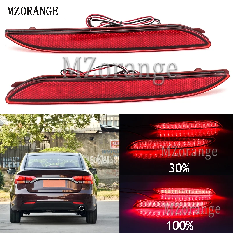 MZORANGE 2PCS For KIA FORTE 2014 LED Tail Rear Bumper Reflector Light Car Truck 12V Brake Stop Lamp Rear Fog Lamp RED
MZORANGE 2PCS For KIA FORTE 2014 LED Tail Rear Bumper Reflector Light Car Truck 12V Brake Stop Lamp Rear Fog Lamp RED