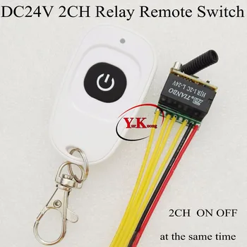 2 channel ON OFF at the same time remote switch DC 24V 2CH Mini Relay Contact RF Wireless Switch 433 DPDT Relay Remote Control
2 channel ON OFF at the same time remote switch DC 24V 2CH Mini Relay Contact RF Wireless Switch 433 DPDT Relay Remote Control