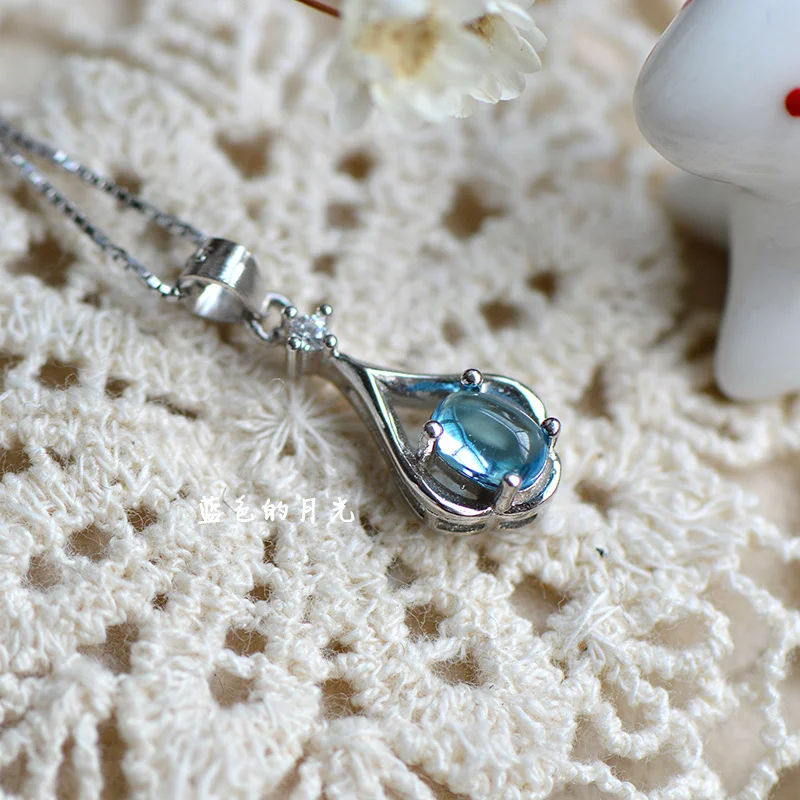 2018 Rushed Slide Trendy Water Drop 100% 925 Sterling Topaz Pendnat&necklace For Women New Arrival Pendant Necklace Fine Jewels
2018 Rushed Slide Trendy Water Drop 100% 925 Sterling Topaz Pendnat&necklace For Women New Arrival Pendant Necklace Fine Jewels