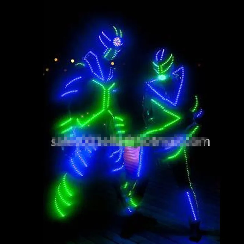 New Design Led Growing Luminous Light Up Robot Suit Costume With LED Helmet For Men Dance Performance Stage Clothes
New Design Led Growing Luminous Light Up Robot Suit Costume With LED Helmet For Men Dance Performance Stage Clothes