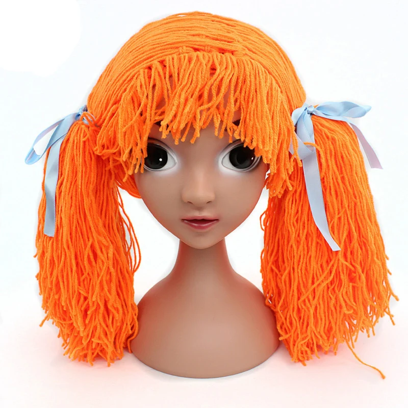 2018 Clown Wig Girls Children Halloween Gifts Costume Wig Funny Hat Handmade Winter Warm Crocheted Cabbage Patch Clown Pigtail
2018 Clown Wig Girls Children Halloween Gifts Costume Wig Funny Hat Handmade Winter Warm Crocheted Cabbage Patch Clown Pigtail