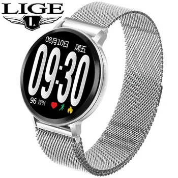 LIGE Health Smart Watch For Women IP67 Waterproof Activity Fitness Tracker Heart Rate Blood Pressure Monitor Sport Smartbracelet
LIGE Health Smart Watch For Women IP67 Waterproof Activity Fitness Tracker Heart Rate Blood Pressure Monitor Sport Smartbracelet