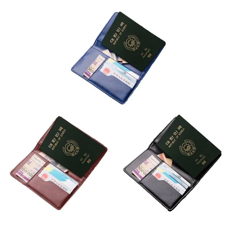 Fashion Women Men Travel Passport Holder ID Card Case Leather Slim Cover Credit Organizer Protector
Fashion Women Men Travel Passport Holder ID Card Case Leather Slim Cover Credit Organizer Protector