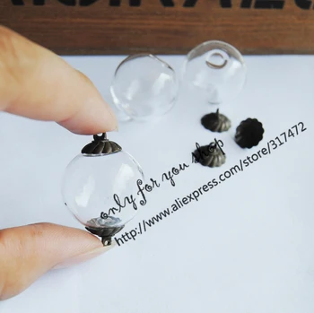 wholesale 100sets 30mm Double Hole Glass Globe vial pendant charm & 10mm flower cap DIY glass locket glass wish ball pendant
wholesale 100sets 30mm Double Hole Glass Globe vial pendant charm & 10mm flower cap DIY glass locket glass wish ball pendant