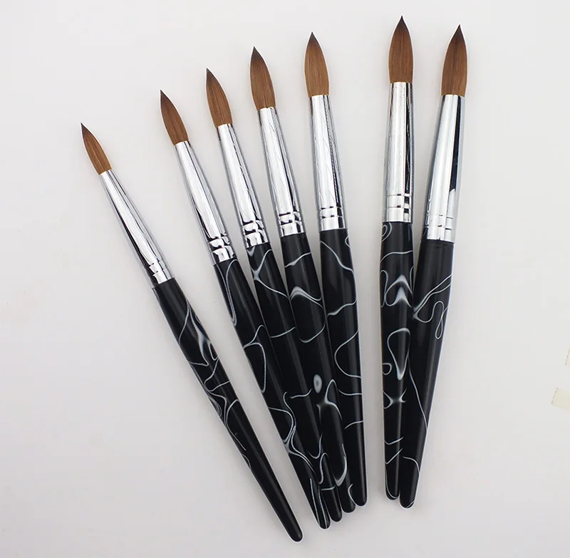 Round Sharp Metal Handle Nail Tool #8#10#12#14#16#18#20 Kolinsky Professional Diamond Painting Nail Acrylic Brush 1pcs
Round Sharp Metal Handle Nail Tool #8#10#12#14#16#18#20 Kolinsky Professional Diamond Painting Nail Acrylic Brush 1pcs