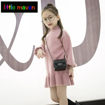 2018 Baby Girls Sweaters Dress Kids Pink Turtleneck Cardigan for a girl Christmas Party Dresses Autumn Toddler Chidlren Clothes
2018 Baby Girls Sweaters Dress Kids Pink Turtleneck Cardigan for a girl Christmas Party Dresses Autumn Toddler Chidlren Clothes