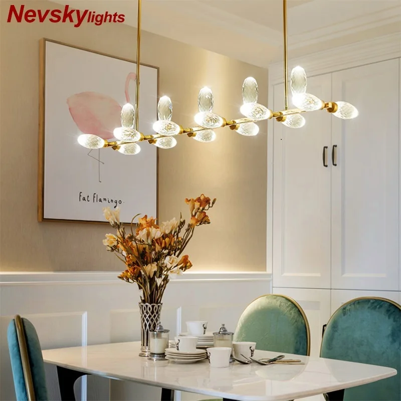 Crystal led Light Fixtures for Living room Minimalism crystal chandeliers for Dining lamparas de techo colgante cristal lustres
Crystal led Light Fixtures for Living room Minimalism crystal chandeliers for Dining lamparas de techo colgante cristal lustres