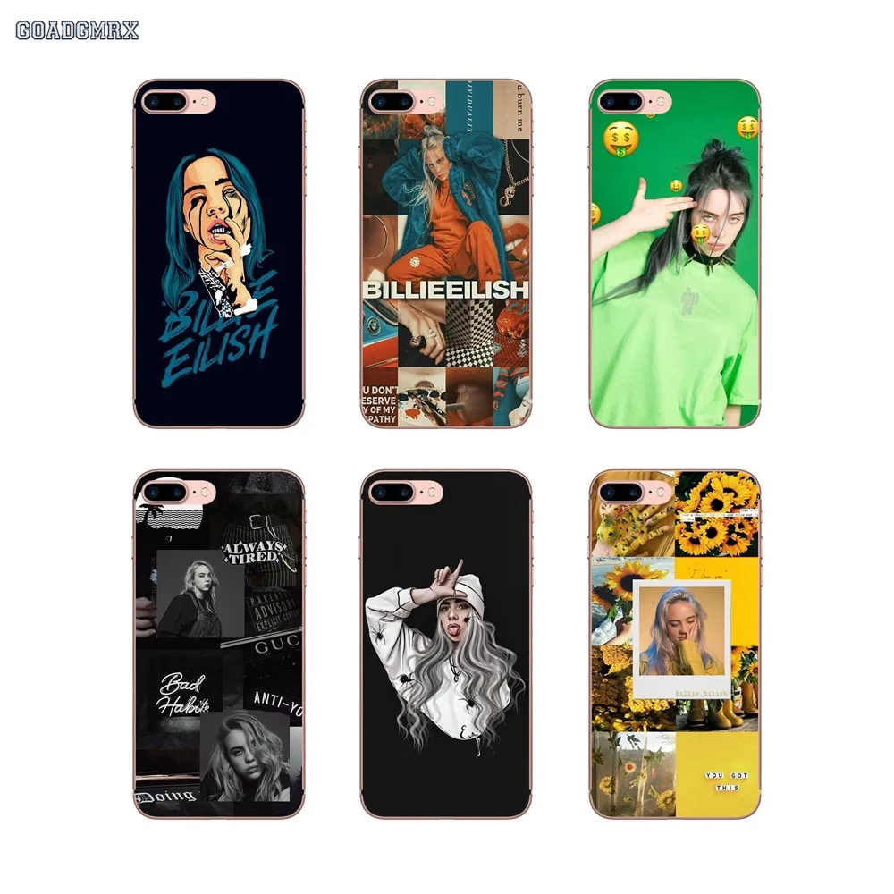 For Huawei P Smart P8 P9 P10 Lite Y6 Y7 Y9 Prime Y6 Pro 2017 2018 2019 Soft Transparent Shell Covers Billie Eilish Fashion Cover 
For Huawei P Smart P8 P9 P10 Lite Y6 Y7 Y9 Prime Y6 Pro 2017 2018 2019 Soft Transparent Shell Covers Billie Eilish Fashion Cover