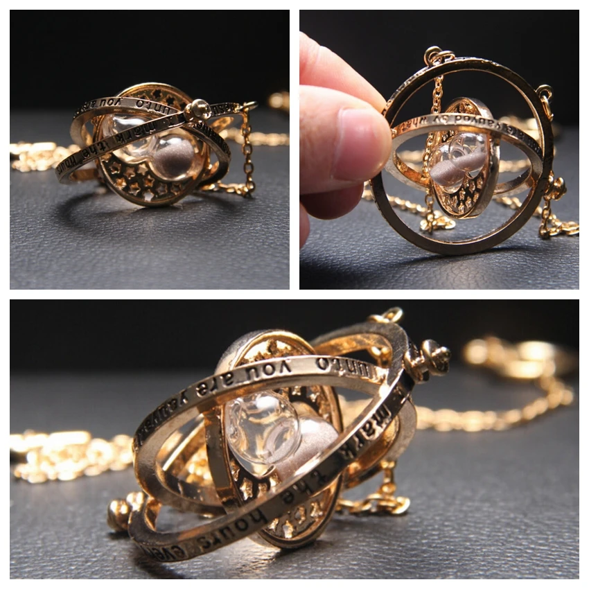 HP Potter Movie Time Turner Hourglass Necklace Six Phalanx Magic WandS Keychain Pendant Metal Figure Toy Key Ring Necklace
HP Potter Movie Time Turner Hourglass Necklace Six Phalanx Magic WandS Keychain Pendant Metal Figure Toy Key Ring Necklace