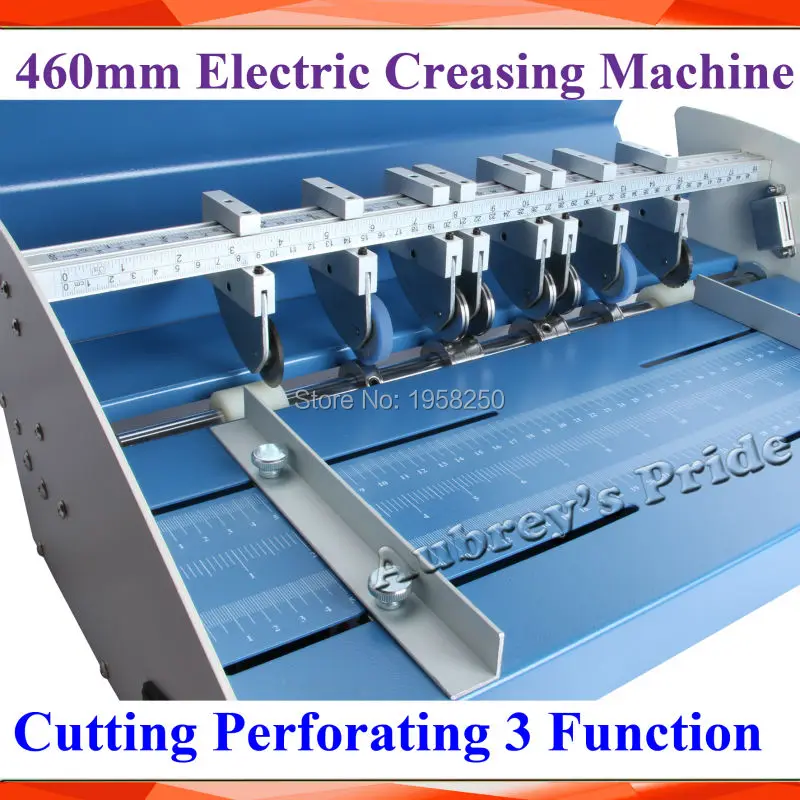 Free Shipping 3 in1 combo 18inch 460mm Electric Creaser Scorer Perforator Paper Creasing Perforating 3 Function Machine Trimmer
Free Shipping 3 in1 combo 18inch 460mm Electric Creaser Scorer Perforator Paper Creasing Perforating 3 Function Machine Trimmer