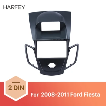 Harfey 2Din Car Radio Fascia Audio Frame Dash Bezel Trim Refitting Kit For Ford Fiesta 2008-2011 Installation Black Dash Panel
Harfey 2Din Car Radio Fascia Audio Frame Dash Bezel Trim Refitting Kit For Ford Fiesta 2008-2011 Installation Black Dash Panel