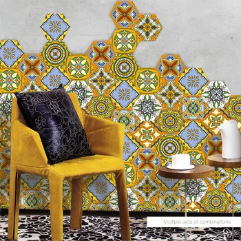Funlife Waterproof Floor Sticker, Moroccan Style Home Decor Tile Sticker, Anti-slip Self-adhesive Stickers for Living Room Decal
Funlife Waterproof Floor Sticker, Moroccan Style Home Decor Tile Sticker, Anti-slip Self-adhesive Stickers for Living Room Decal