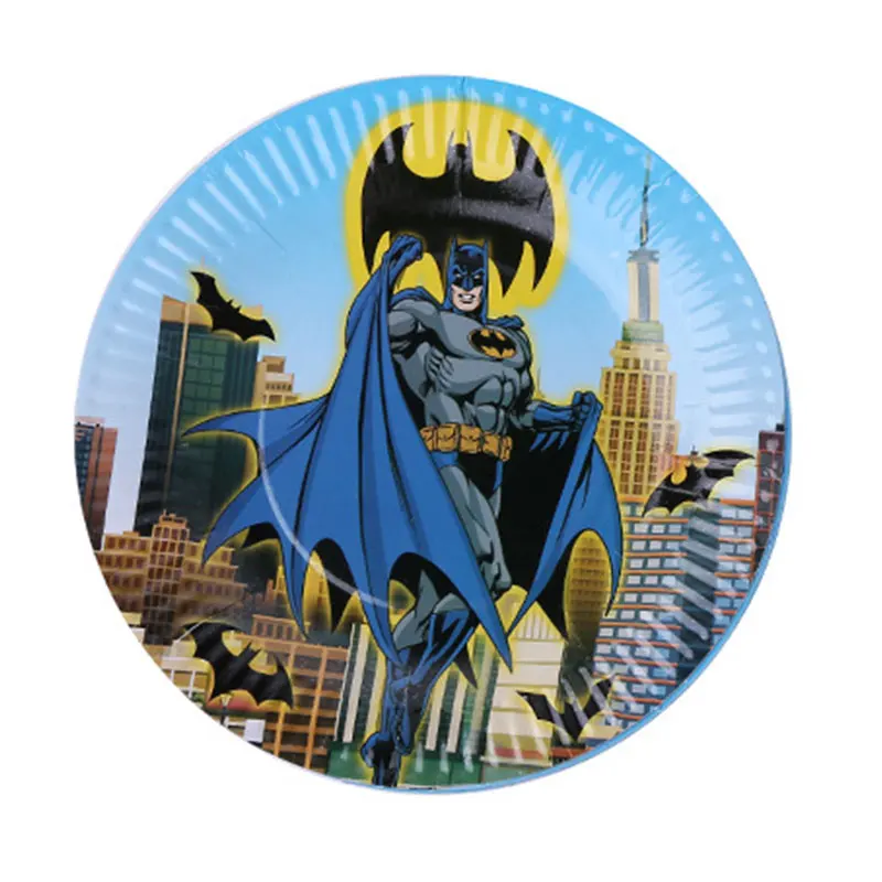 10pcs/lot Cartoon Batman Paper Plate Baby Kids Birthday party supply event party supplies party Decoration 7inch Baby shower
10pcs/lot Cartoon Batman Paper Plate Baby Kids Birthday party supply event party supplies party Decoration 7inch Baby shower