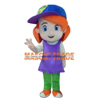 Baseball Girl Red Hair Plush Cartoon Character Costume for Halloween party event
Baseball Girl Red Hair Plush Cartoon Character Costume for Halloween party event
