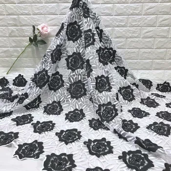 New Style Nigerian 3D Lace Fabrics 2019 Water soluble lace Tulle Beaded African Laces Fabric Wedding French Tulle Lace Material
New Style Nigerian 3D Lace Fabrics 2019 Water soluble lace Tulle Beaded African Laces Fabric Wedding French Tulle Lace Material