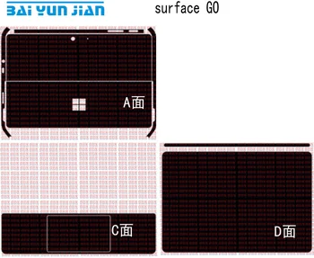 Laptop Sticker Decal Skin Carbon fiber Cover for Microsoft Surface Go 2-in-1 10"
Laptop Sticker Decal Skin Carbon fiber Cover for Microsoft Surface Go 2-in-1 10"