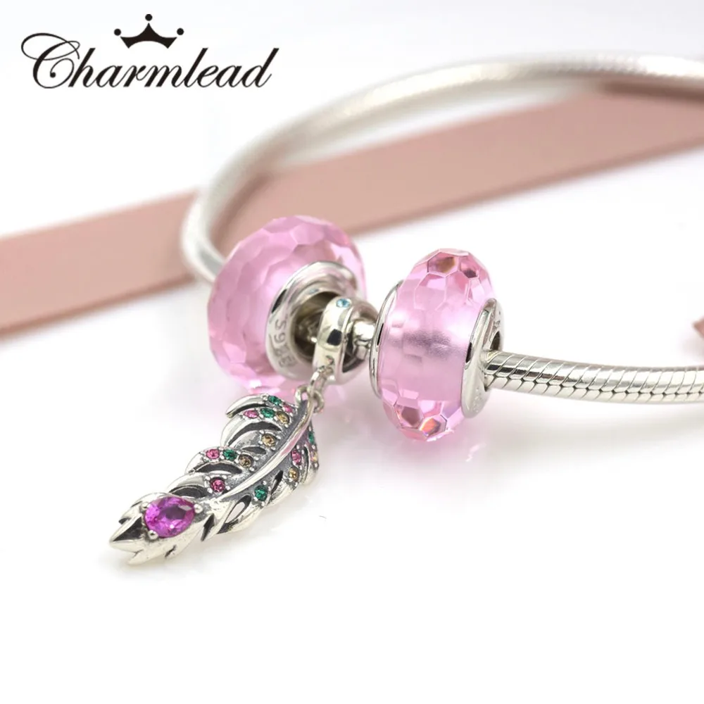 Charmlead Snake Chain Silver Bracelet Set 925 Sterling Silver Round Crown Clasp 2pc Murano Glass and 1 pc Feather Charm Pendant
Charmlead Snake Chain Silver Bracelet Set 925 Sterling Silver Round Crown Clasp 2pc Murano Glass and 1 pc Feather Charm Pendant