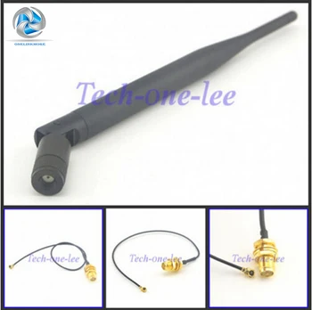 2.4 GHz 5dBi Antenna Wireless RP-SMA Male for PCI Card USB Wifi Booster + RP SMA Jack to Mini ufl./ IPX 1.13 Pigtail Cable
2.4 GHz 5dBi Antenna Wireless RP-SMA Male for PCI Card USB Wifi Booster + RP SMA Jack to Mini ufl./ IPX 1.13 Pigtail Cable