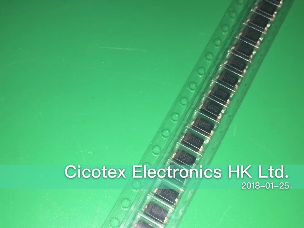 50pcs/lot US1D 1A/200V SMA DO-214AC Fast Recovery Rectifier Diode SMD DO214AC USID HER103 UF4003
50pcs/lot US1D 1A/200V SMA DO-214AC Fast Recovery Rectifier Diode SMD DO214AC USID HER103 UF4003