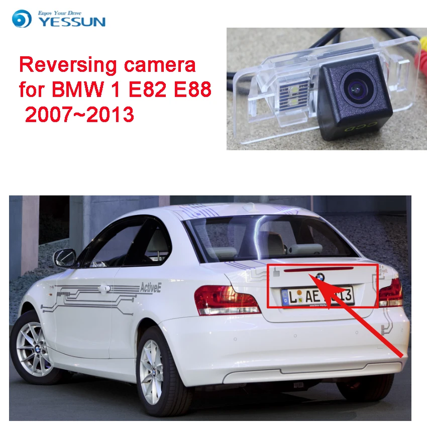 YESSUN Автомобильная камера заднего вида для BMW 1 E82 E88 2007 ~ 2013 Автомобильная камера заднего вида для парковки заднего вида камера ночного видения CCD HD
YESSUN Автомобильная камера заднего вида для BMW 1 E82 E88 2007 ~ 2013 Автомобильная камера заднего вида для парковки заднего вида камера ночного видения CCD HD
