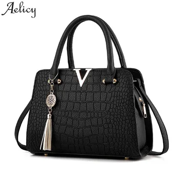 Aelicy 2018 Hot New Fashion Light High Quality Women Girls Tassel Crossbody Bags Leather Handbag Alligator Pattern Shoulder Bag
Aelicy 2018 Hot New Fashion Light High Quality Women Girls Tassel Crossbody Bags Leather Handbag Alligator Pattern Shoulder Bag