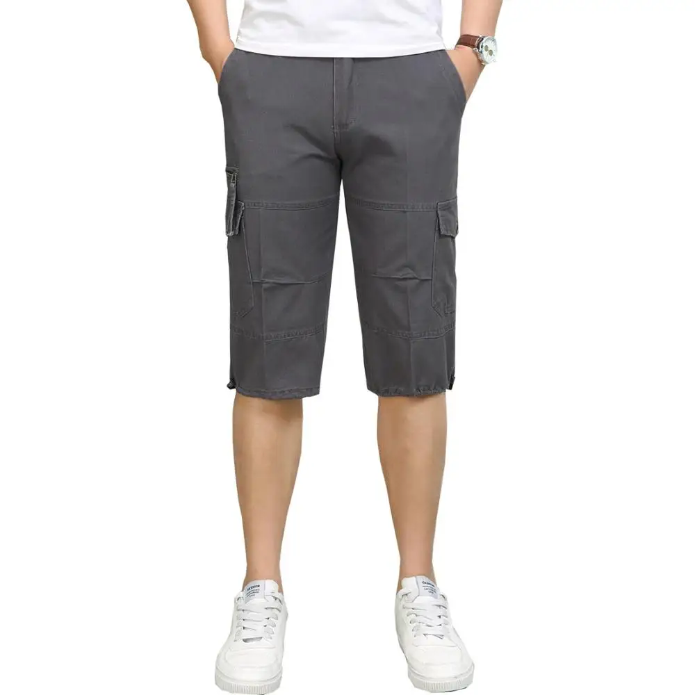 Men Casual Shorts Male Knee Length Cotton Short Bottoms Side Pockets Khaki Army Green Gray Leisure Adjustale Waist Short Man 3XL
Men Casual Shorts Male Knee Length Cotton Short Bottoms Side Pockets Khaki Army Green Gray Leisure Adjustale Waist Short Man 3XL
