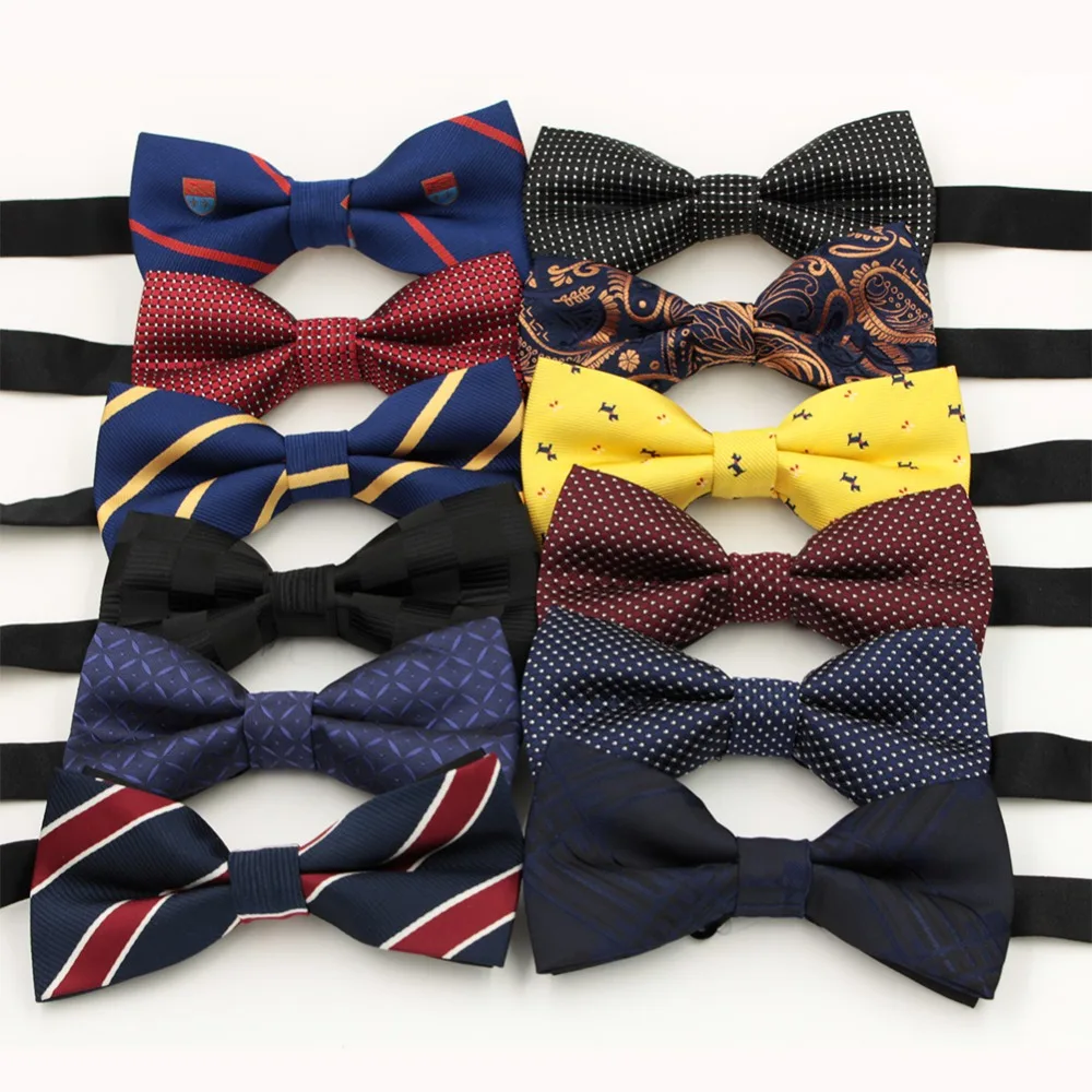 VEEKTIE 1 Piece Fashion Brand Bow Ties For Men Wedding Polyester Paisley Pattern butterfly Striped Dots Plaid Bowtie 12colors
VEEKTIE 1 Piece Fashion Brand Bow Ties For Men Wedding Polyester Paisley Pattern butterfly Striped Dots Plaid Bowtie 12colors