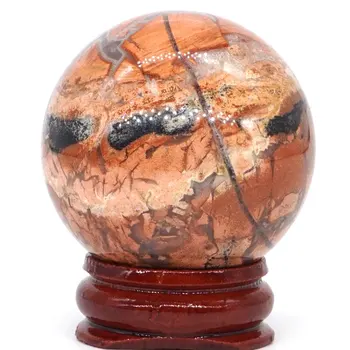 Natural Red Silver Leaf Jasper Ball Mineral Quartz Sphere Hand Massage Crystal Ball Healing Feng Shui Home Decor Accessory 40mm
Natural Red Silver Leaf Jasper Ball Mineral Quartz Sphere Hand Massage Crystal Ball Healing Feng Shui Home Decor Accessory 40mm