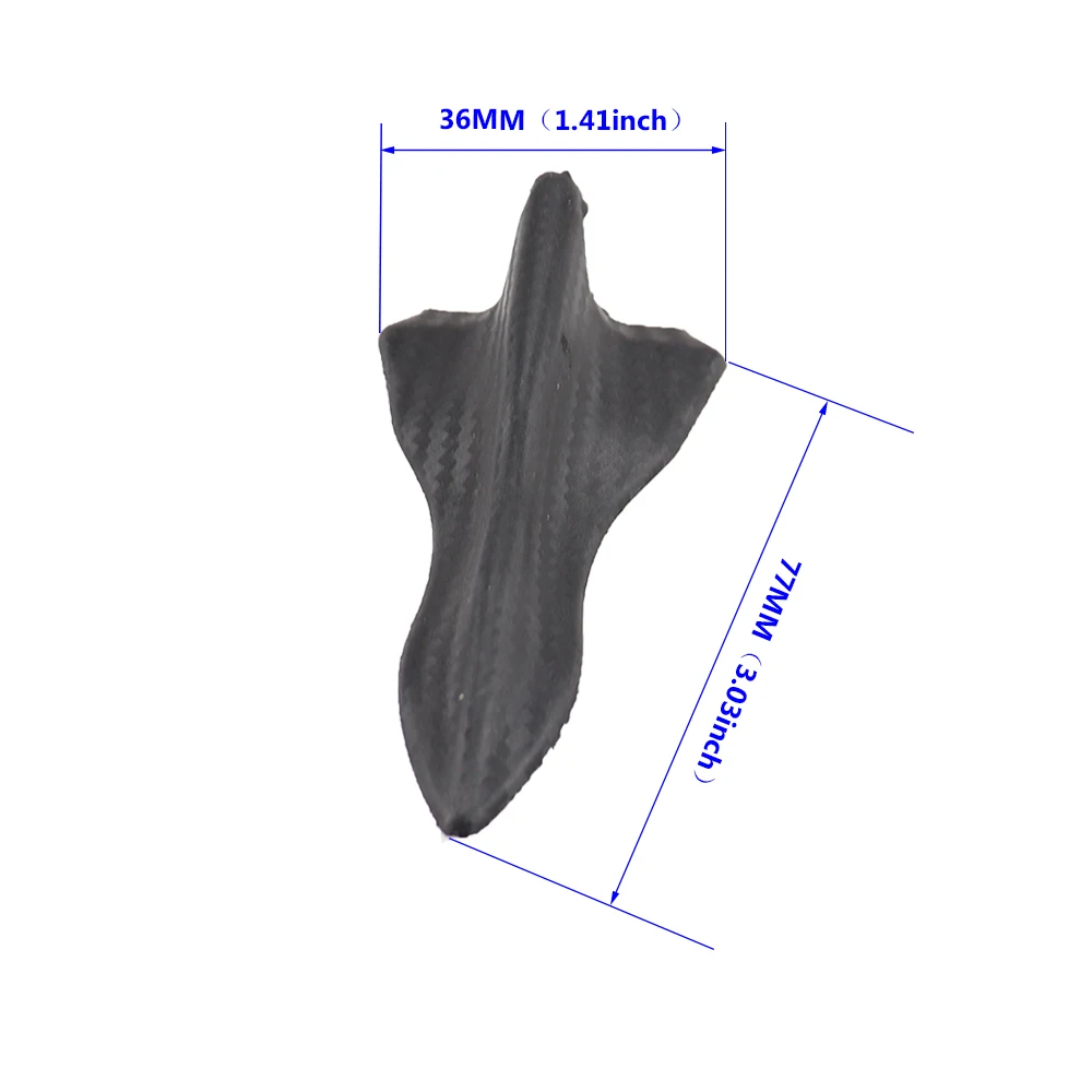 Универсальный Тюнинг автомобиля 1 шт. Набор насадок Акулий плавник диффузор