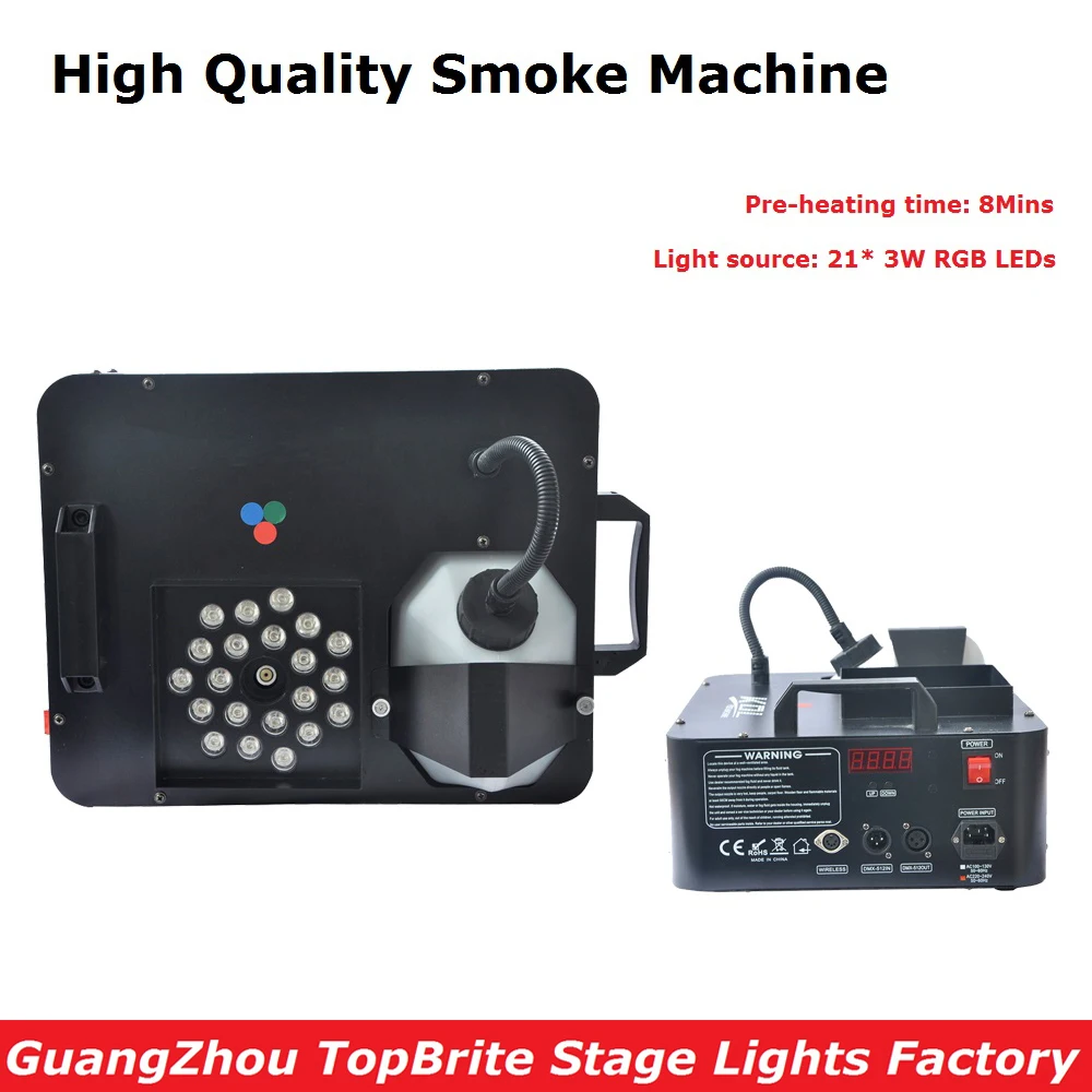 Hot Sales Mini 1500W RGB Wireless Remote Control Fog Machine High Quality Dj Disco Smoke Machine For Dj Party Wedding Christmas
Hot Sales Mini 1500W RGB Wireless Remote Control Fog Machine High Quality Dj Disco Smoke Machine For Dj Party Wedding Christmas