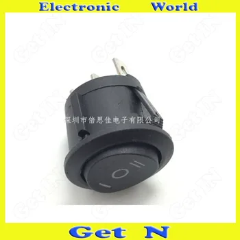 100pcs KCD1-105 6A/250V 23*20MM Rocker Switches 3P 3Files Power Round Button Switch Black
100pcs KCD1-105 6A/250V 23*20MM Rocker Switches 3P 3Files Power Round Button Switch Black