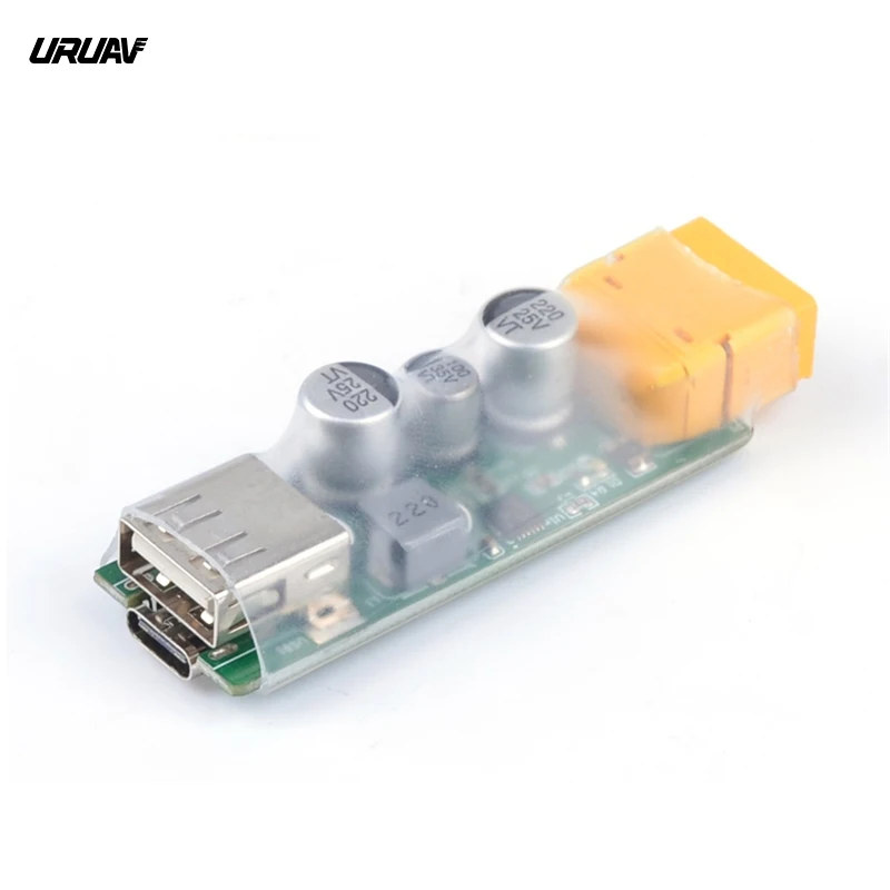 URUAV XT-60 to USB Charger Converter Support 3S-6S LiPo Battery 10.5V-32V Input 3V-20V Output 45W Max Fast Charging Adapter
URUAV XT-60 to USB Charger Converter Support 3S-6S LiPo Battery 10.5V-32V Input 3V-20V Output 45W Max Fast Charging Adapter