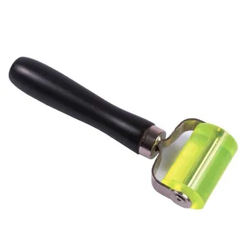 Black Wooden Handle Auto Sound Deadener Application Rubber Roller Clear Green 3.5CM 5CM
Black Wooden Handle Auto Sound Deadener Application Rubber Roller Clear Green 3.5CM 5CM