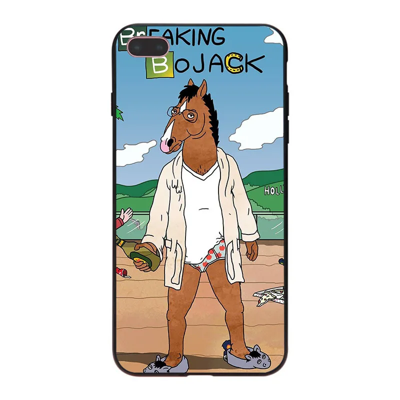 MaiYaCa BoJack Horseman Classic High-end Phone Accessories Case for iPhone 8 7 6 6S Plus X 10 5 5S SE 5C Coque Shell