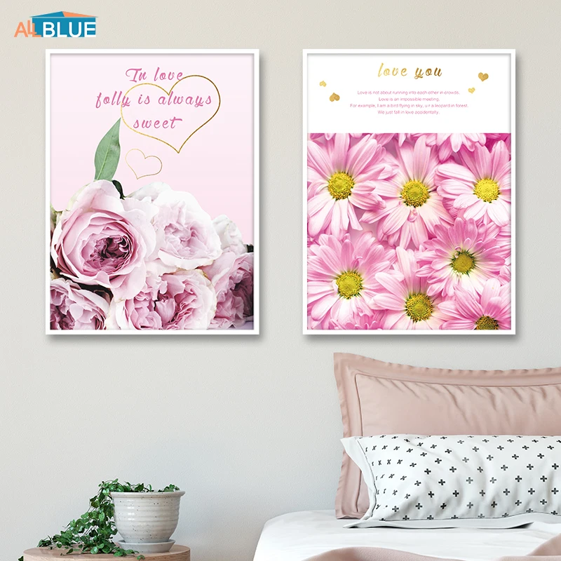 Poster Nordic Pink Canvas Prints Flowers Roses Wall Art Canvas Painting Decorative Pictures Wall Posters For Living Room Quote
Poster Nordic Pink Canvas Prints Flowers Roses Wall Art Canvas Painting Decorative Pictures Wall Posters For Living Room Quote