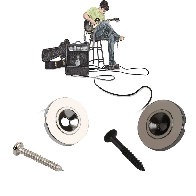 Bass Electric Guitar Pressure String Tree Retainer Buckle Accessories Round Musical Instruments Bass Guitar Parts Accessories
Bass Electric Guitar Pressure String Tree Retainer Buckle Accessories Round Musical Instruments Bass Guitar Parts Accessories