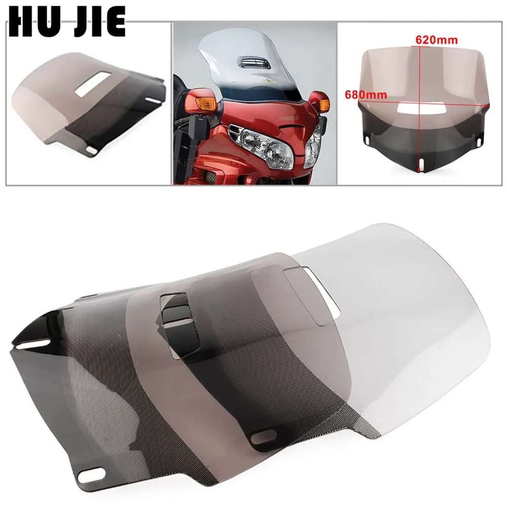 GL 1800 Gold Wing Motorcycle Windshield Windscreen Screen For Honda Goldwing GL1800 2001-2010 2011 2012 2013 2014 2015 2016 2017
GL 1800 Gold Wing Motorcycle Windshield Windscreen Screen For Honda Goldwing GL1800 2001-2010 2011 2012 2013 2014 2015 2016 2017
