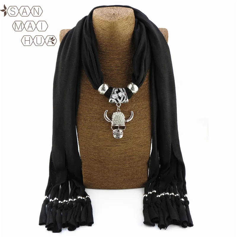 2019 Fashion Lady Alloy Diamond Pendant Jewelry Scarf Soft Cotton Shawl Wraps Solid Color Warm Lady Necklace Accessories Scarves
2019 Fashion Lady Alloy Diamond Pendant Jewelry Scarf Soft Cotton Shawl Wraps Solid Color Warm Lady Necklace Accessories Scarves
