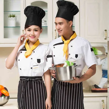 (10 sets-Hat&Shirt&Apron) red or white can choose chef work shirt chinese cook captain uniforms baker wear clothing ship by
(10 sets-Hat&Shirt&Apron) red or white can choose chef work shirt chinese cook captain uniforms baker wear clothing ship by