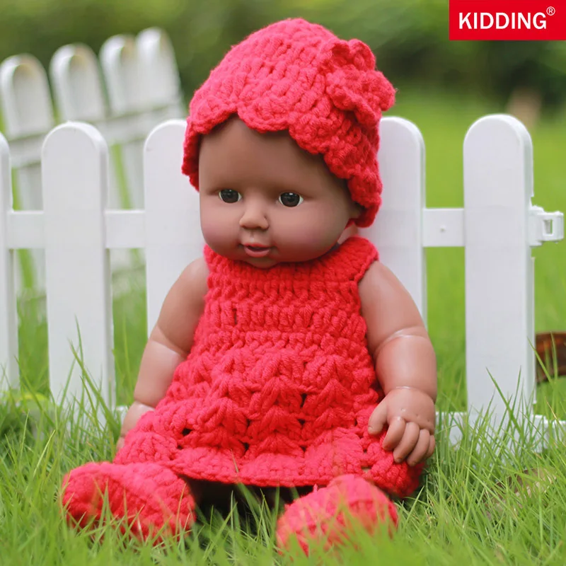 12" 30cm Reborn Baby Black skin Dolls Vinyl Silicone Lifelike Alive Soft Babies Toddler Newborn Toy Kids Boy Girl Birthday Gift
12" 30cm Reborn Baby Black skin Dolls Vinyl Silicone Lifelike Alive Soft Babies Toddler Newborn Toy Kids Boy Girl Birthday Gift