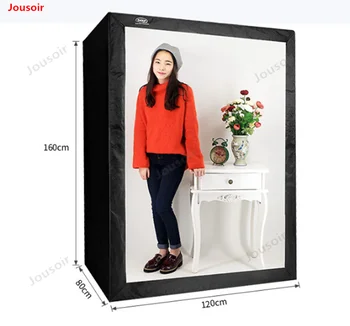Professional led 160cm Studio Set clothing portrait softbox photography lighting box Photo equipment props CD50 T03
Professional led 160cm Studio Set clothing portrait softbox photography lighting box Photo equipment props CD50 T03