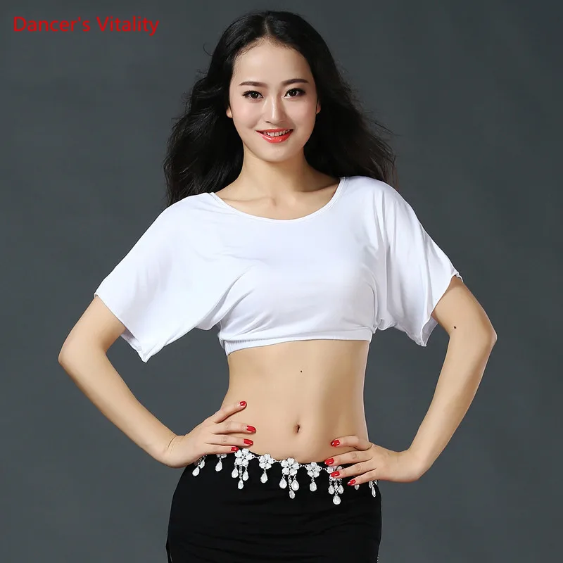 Wholesale belly dance top short sleeves belly dance top women belly dance Practice top girl dance clothes
Wholesale belly dance top short sleeves belly dance top women belly dance Practice top girl dance clothes