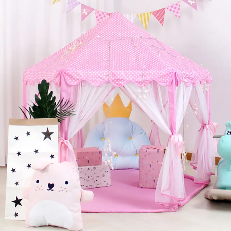 Baby toy Tent Portable Folding Prince Princess Tent Children Castle Play House Kid Gift Outdoor Beach Tent Toy For Kids gifts
Baby toy Tent Portable Folding Prince Princess Tent Children Castle Play House Kid Gift Outdoor Beach Tent Toy For Kids gifts