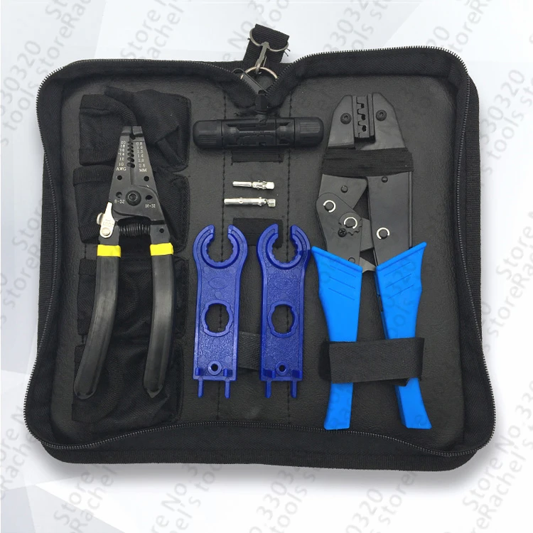 PV solar crimping tool set for solar connectors solar cable 2.5,4,6mm2 with multi-functional wire stripper and spanner
PV solar crimping tool set for solar connectors solar cable 2.5,4,6mm2 with multi-functional wire stripper and spanner