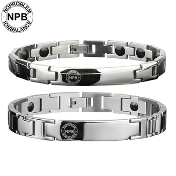 Noproblem ion balance therapy health choker cute casual metal tourmaline germanium male and female couple siliver Bracelet
Noproblem ion balance therapy health choker cute casual metal tourmaline germanium male and female couple siliver Bracelet