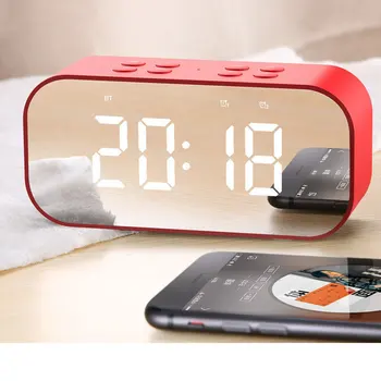 Led Mirror Alarm Clock Snooze Column Subwoofer Digital Watch Sound Box Music Bluetooth Speaker Wireless LCD Stereo Portable
Led Mirror Alarm Clock Snooze Column Subwoofer Digital Watch Sound Box Music Bluetooth Speaker Wireless LCD Stereo Portable