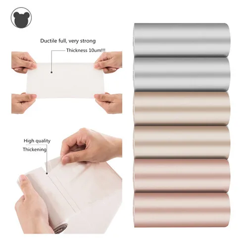 6 Rolls 50*45CM 120PCS High quality Garbage Bags Metal Color Large garbage bag Thick Waste Bag disposable Plastic Trash Bags
6 Rolls 50*45CM 120PCS High quality Garbage Bags Metal Color Large garbage bag Thick Waste Bag disposable Plastic Trash Bags