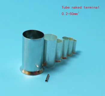 50PCS EN35-16/35-25 Tube Naked Terminal Bootlace Cooper Ferrules kit set Wire Copper Crimp Connector Insulated Cord Pin 
50PCS EN35-16/35-25 Tube Naked Terminal Bootlace Cooper Ferrules kit set Wire Copper Crimp Connector Insulated Cord Pin